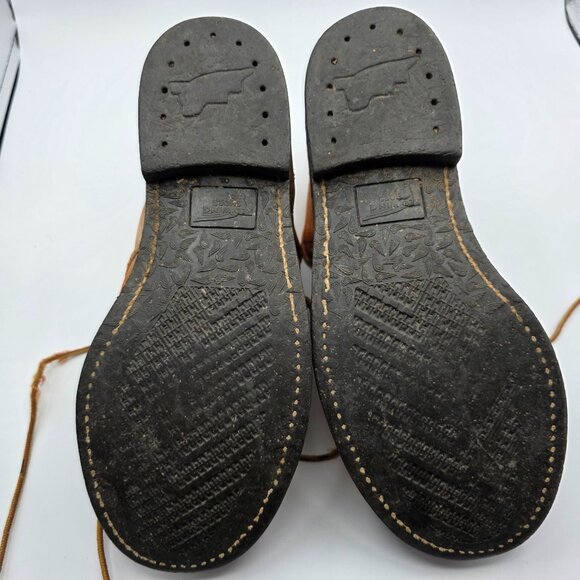 Red Wing USA Blacksmith Mens Size 6 D Brown Lace Up Boots Work Wear Casual - Picture 8 of 14